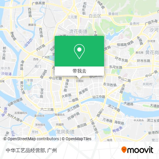 中华工艺品经营部地图