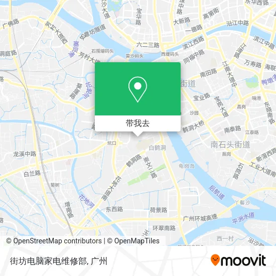 街坊电脑家电维修部地图