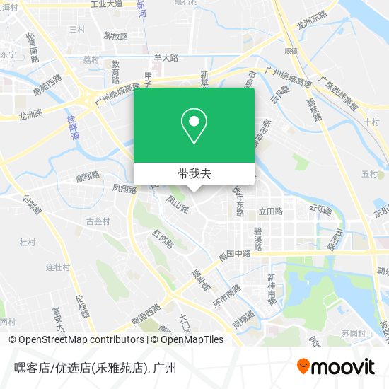 嘿客店/优选店(乐雅苑店)地图