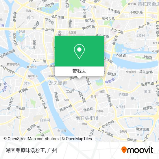 潮客粤原味汤粉王地图