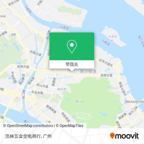 浩林五金交电商行地图