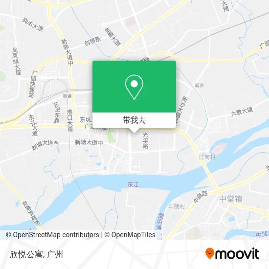 欣悦公寓地图