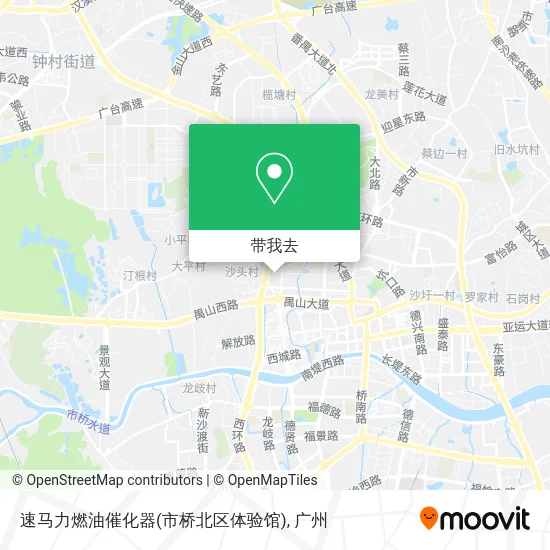 速马力燃油催化器(市桥北区体验馆)地图