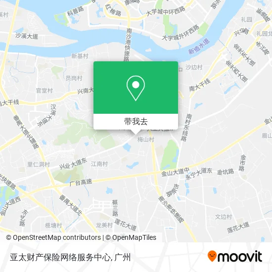 亚太财产保险网络服务中心地图