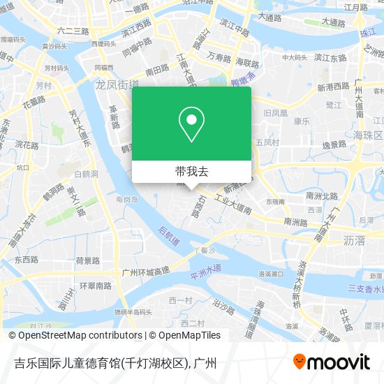 吉乐国际儿童德育馆(千灯湖校区)地图