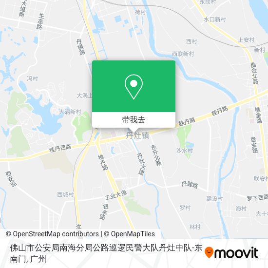 佛山市公安局南海分局公路巡逻民警大队丹灶中队-东南门地图