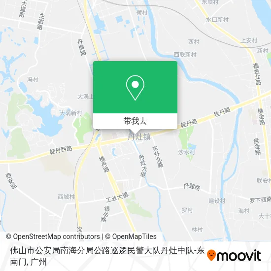 佛山市公安局南海分局公路巡逻民警大队丹灶中队-东南门地图