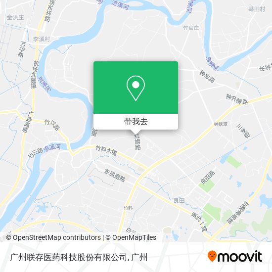 广州联存医药科技股份有限公司地图