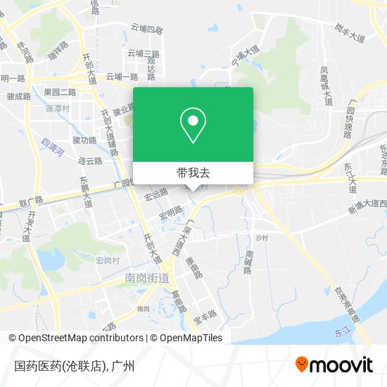国药医药(沧联店)地图