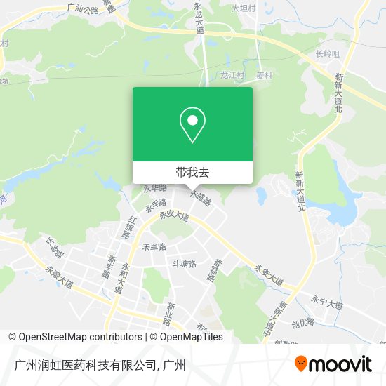 广州润虹医药科技有限公司地图
