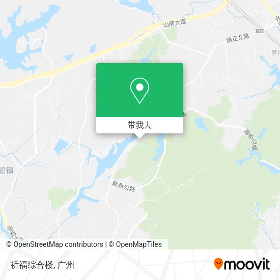 祈福综合楼地图