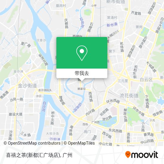 喜禧之茶(新都汇广场店)地图