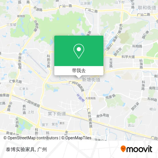 泰博实验家具地图