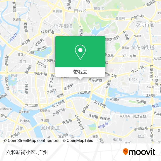 六和新街小区地图