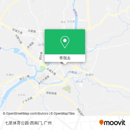 七星体育公园-西南门地图
