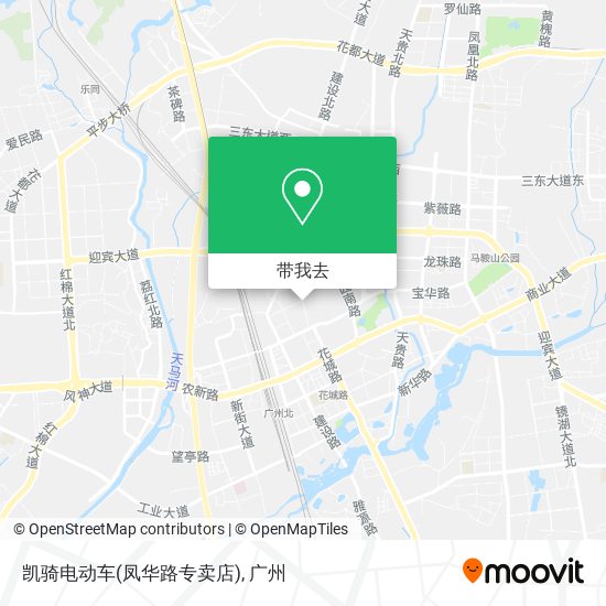 凯骑电动车(凤华路专卖店)地图