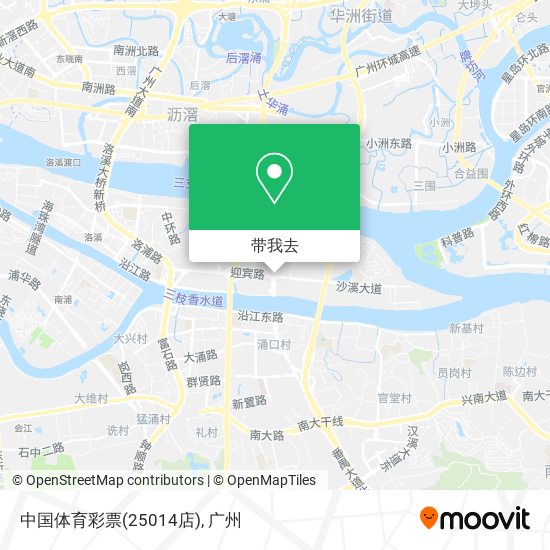 中国体育彩票(25014店)地图