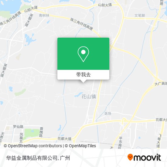 华益金属制品有限公司地图
