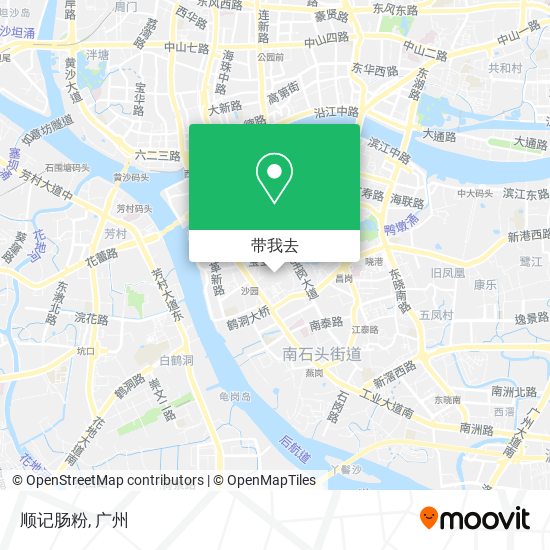 顺记肠粉地图