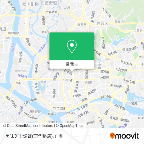 美味芝士焗饭(西华路店)地图