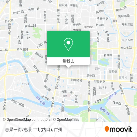 惠景一街/惠景二街(路口)地图