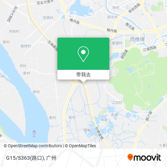 G15/S363(路口)地图