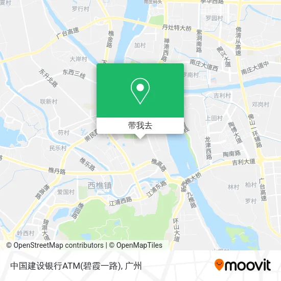 中国建设银行ATM(碧霞一路)地图