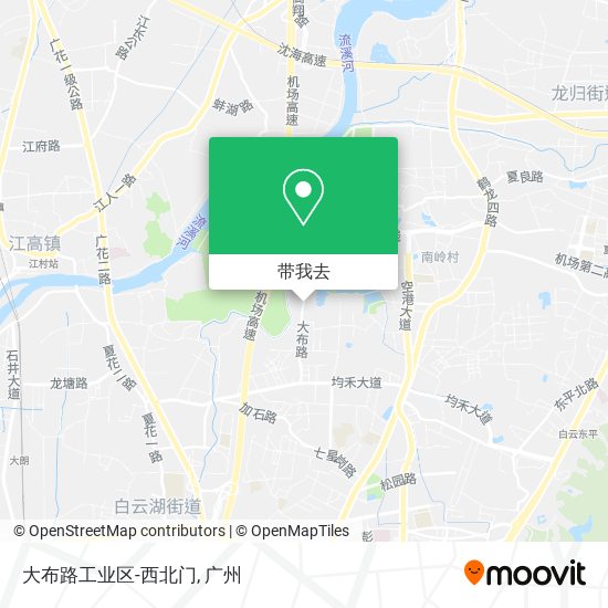 大布路工业区-西北门地图