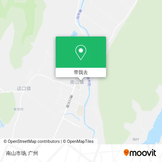 南山市场地图