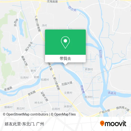 嬉友此里-东北门地图