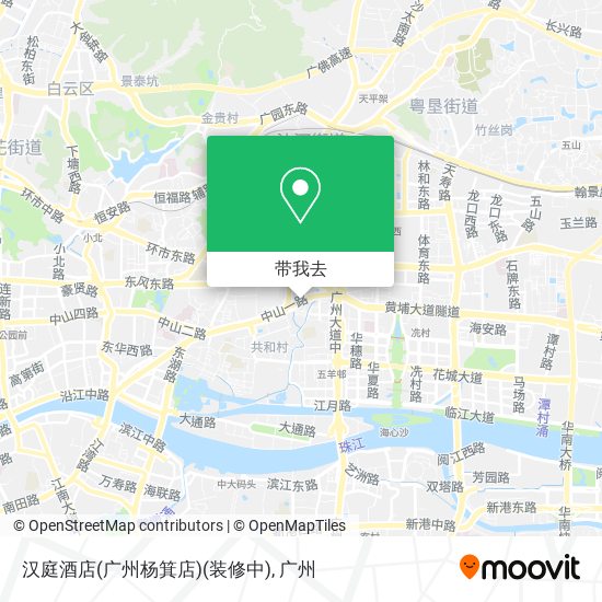 汉庭酒店(广州杨箕店)(装修中)地图