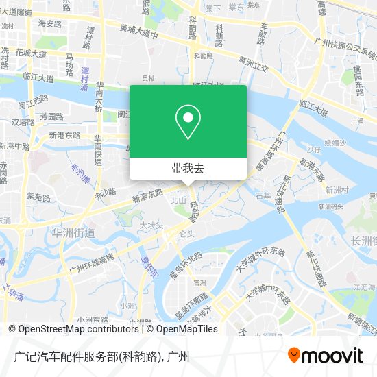 广记汽车配件服务部(科韵路)地图