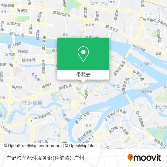 广记汽车配件服务部(科韵路)地图