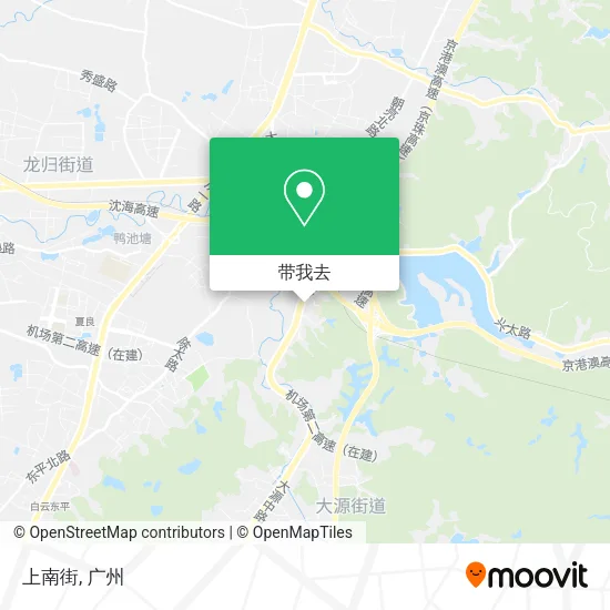 上南街地图