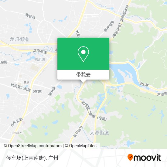 停车场(上南南街)地图