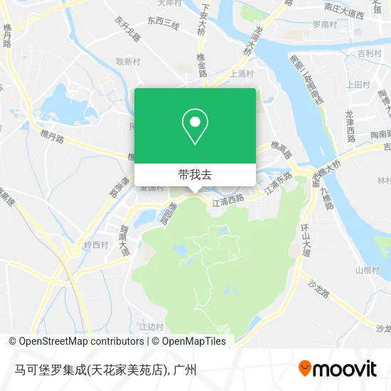 马可堡罗集成(天花家美苑店)地图