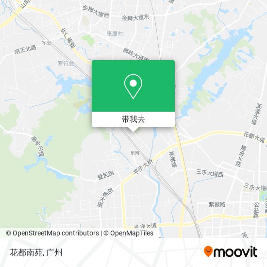 花都南苑地图