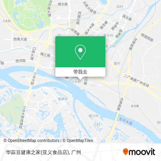 华蒜豆健康之家(亚义食品店)地图