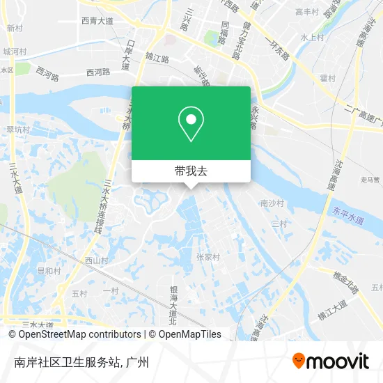 南岸社区卫生服务站地图