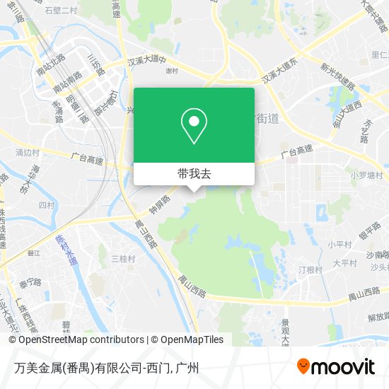 万美金属(番禺)有限公司-西门地图