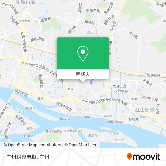 广州稳越电脑地图