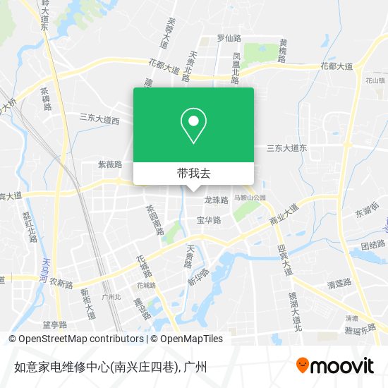 如意家电维修中心(南兴庄四巷)地图