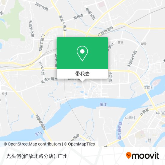 光头佬(解放北路分店)地图