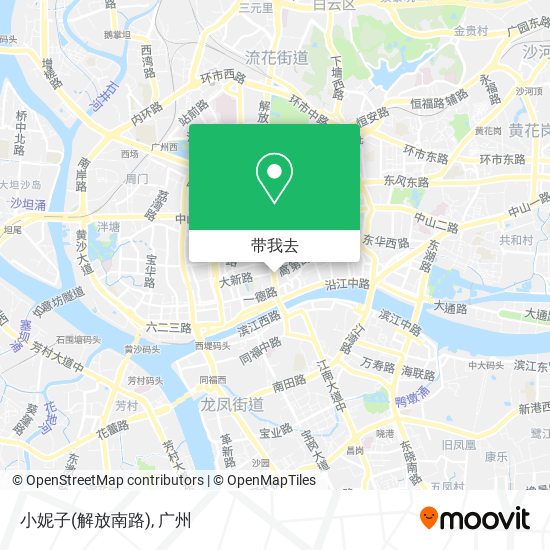 小妮子(解放南路)地图