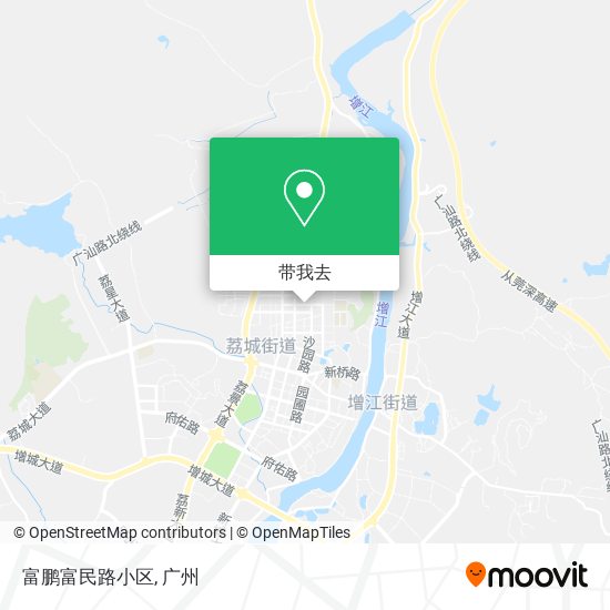 富鹏富民路小区地图