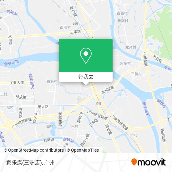 家乐康(三洲店)地图