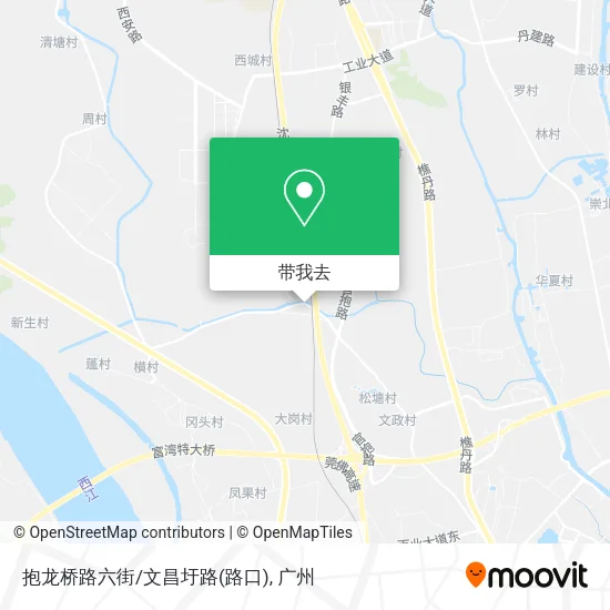 抱龙桥路六街/文昌圩路(路口)地图