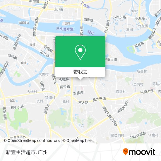 新壹生活超市地图
