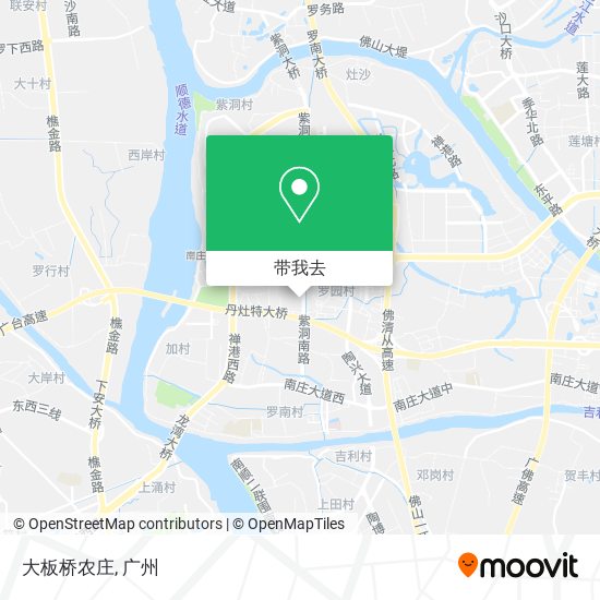 大板桥农庄地图