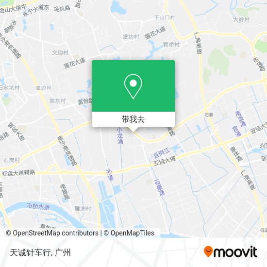 天诚针车行地图